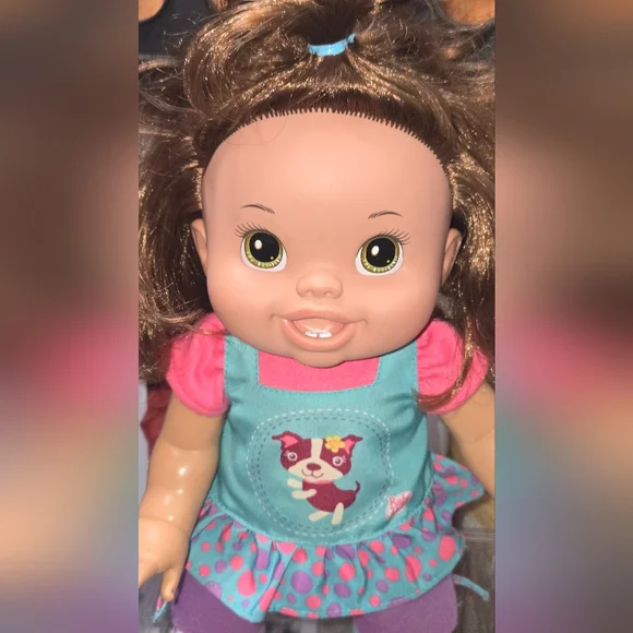 HASBRO Baby Alive Brown Wanna Walk Interactive Talking Walking Doll CUTE & RARE - Picture 5 of 7